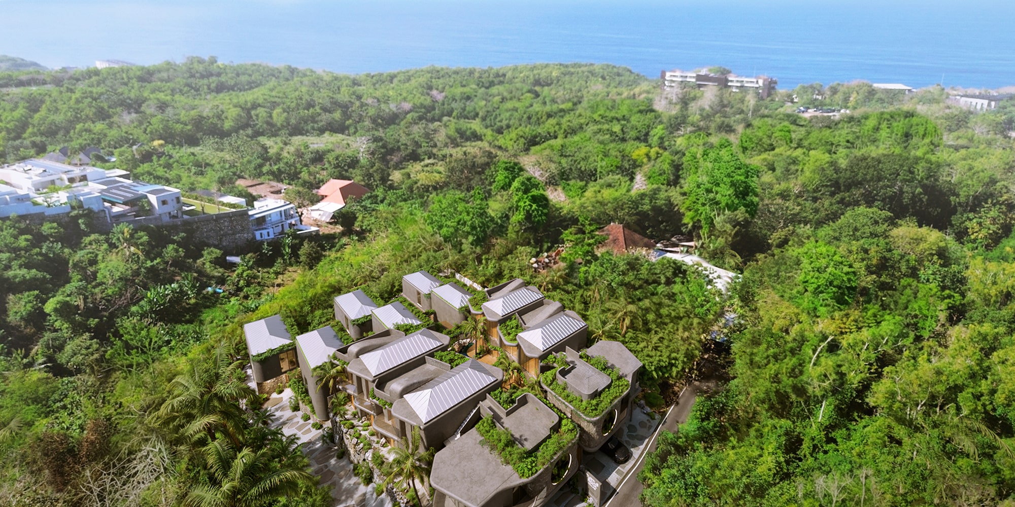 The luxury of ocean views