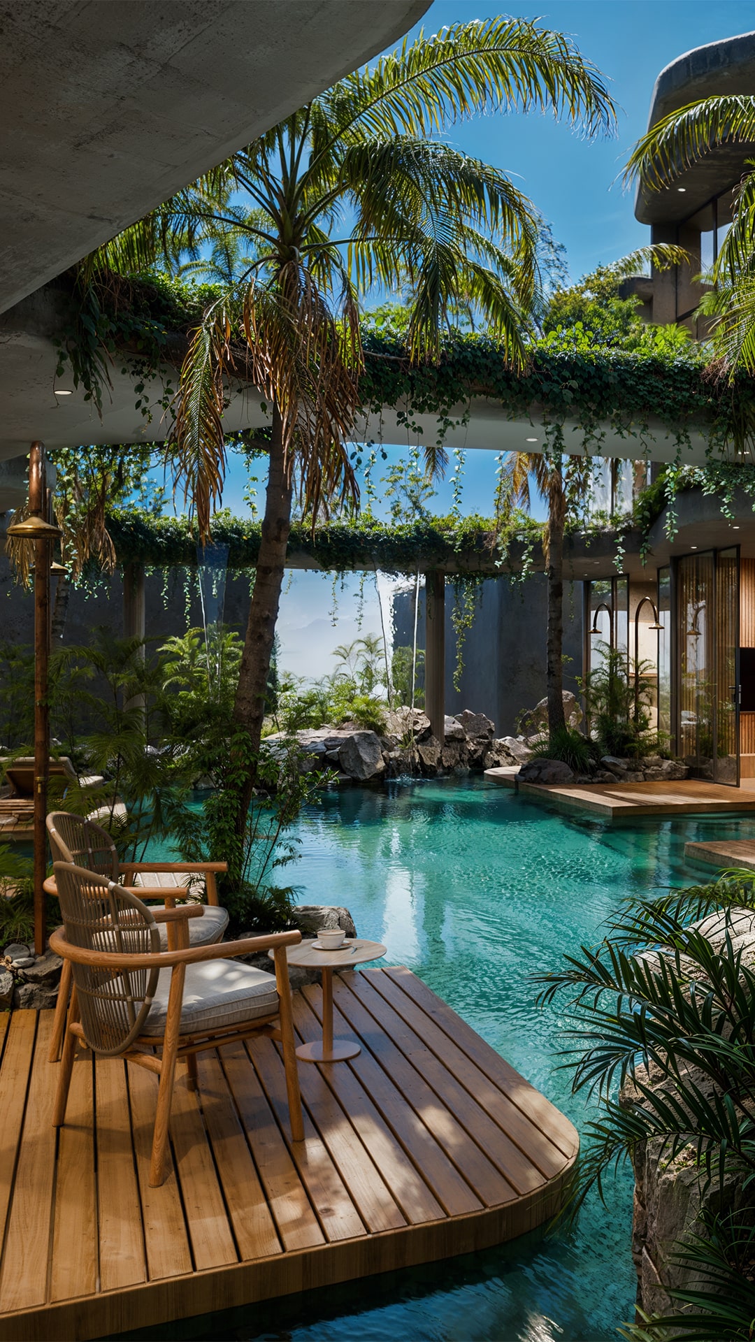 The luxury of water at your doorstep